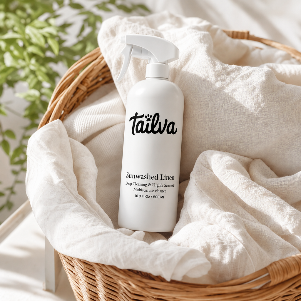 Tailva Sunwashed Linen multisurface cleaner spray, 500 ml